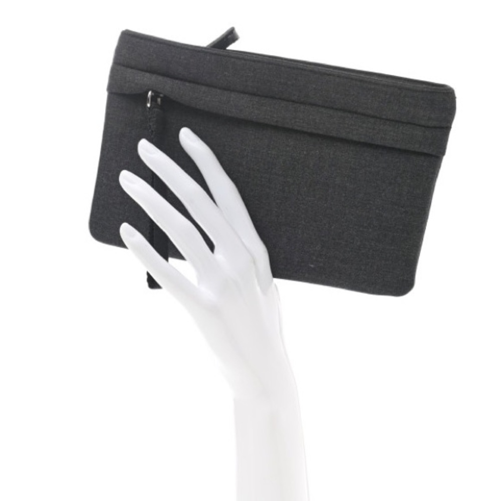 PRADA Super Basic 100 Pouch Anthracite - Picture 2 of 7